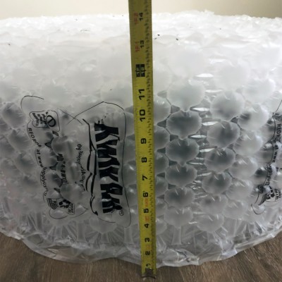 SAMPLE - KwikAir Perforated Bubble Cushion Wrap Roll, 12 x 10, LARGE 1/2 Inch Bubbles Perforated Every 10"