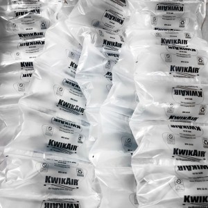 SAMPLE - KwikAir 4x8 Air Pillows  Void Fill Packaging Shipping Packing Peanuts Cushion Prefilled With Air